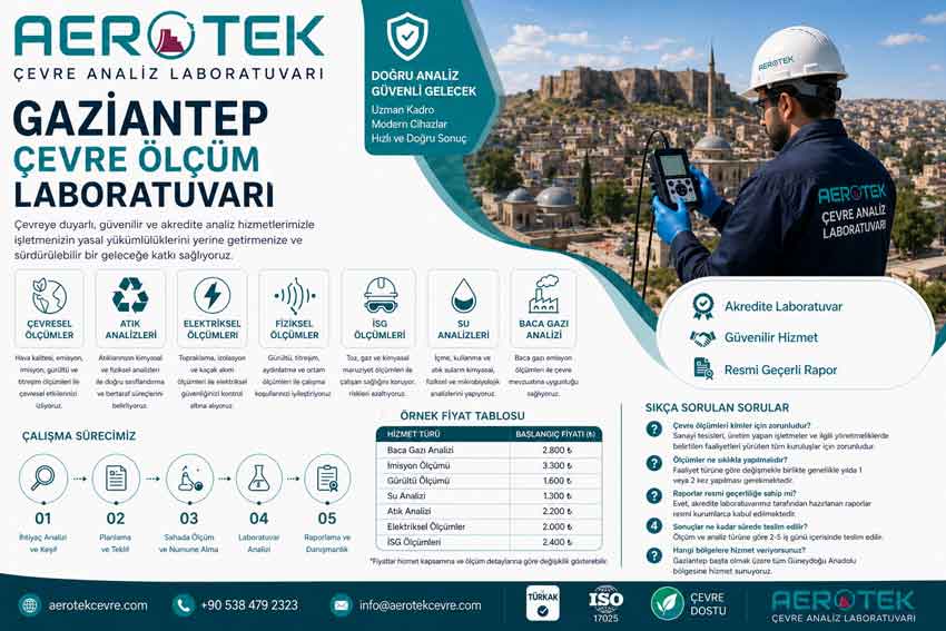 Gaziantep-Çevre-Ölçüm-Laboratuvarı